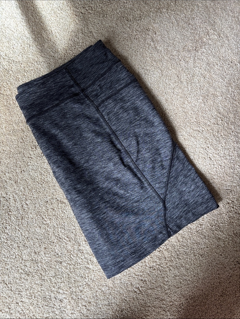 Athleta Heather Charcoal Mini Skort